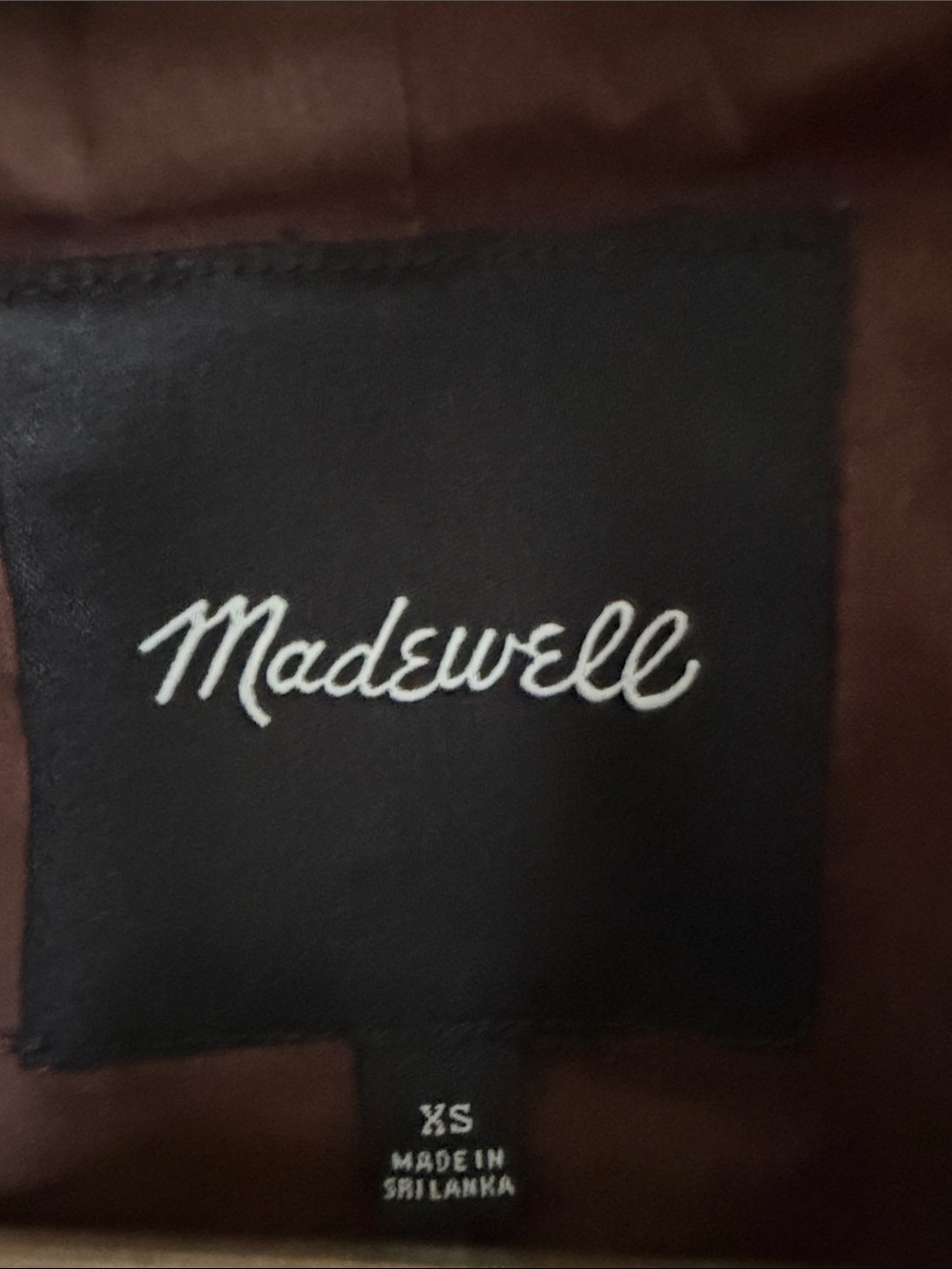 Madewell Chestnut Brown Corduroy Blazer - Picture 2 of 3